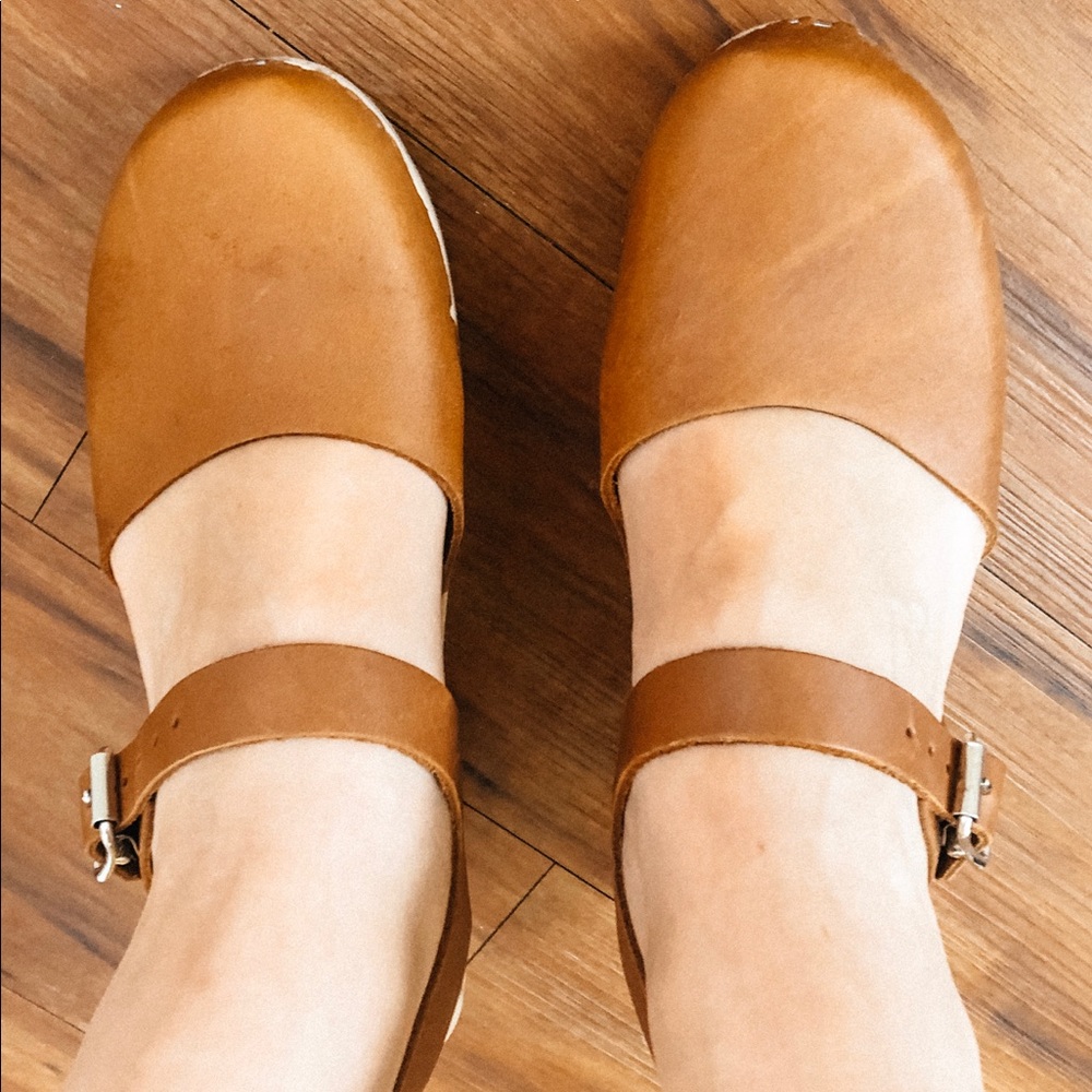 Lotta from Stockholm high heeled closed toe clogs